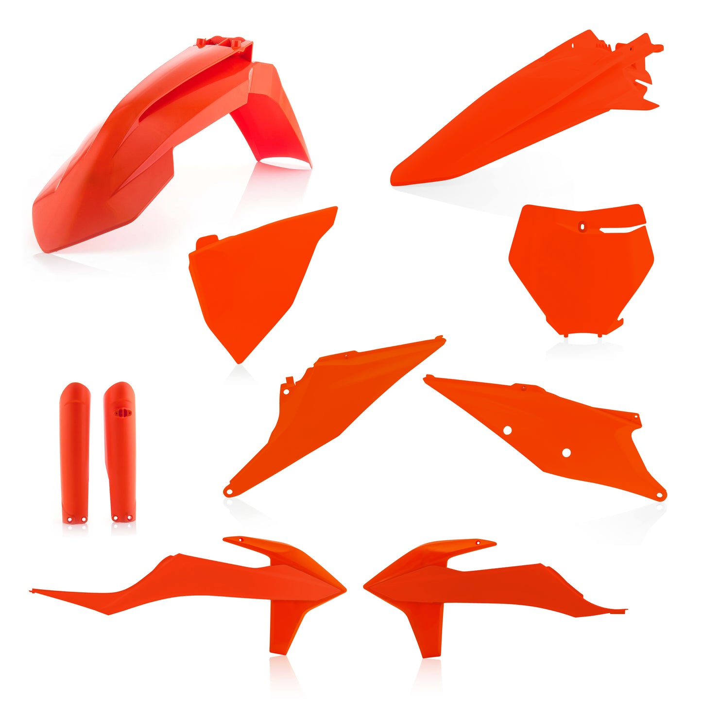 Acerbis Full Plastic Kit Orange • #27264-95226