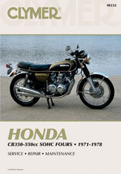 Clymer Repair Manual Hon Cb350-500