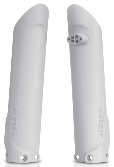 Acerbis Fork Covers White • #24012-60002