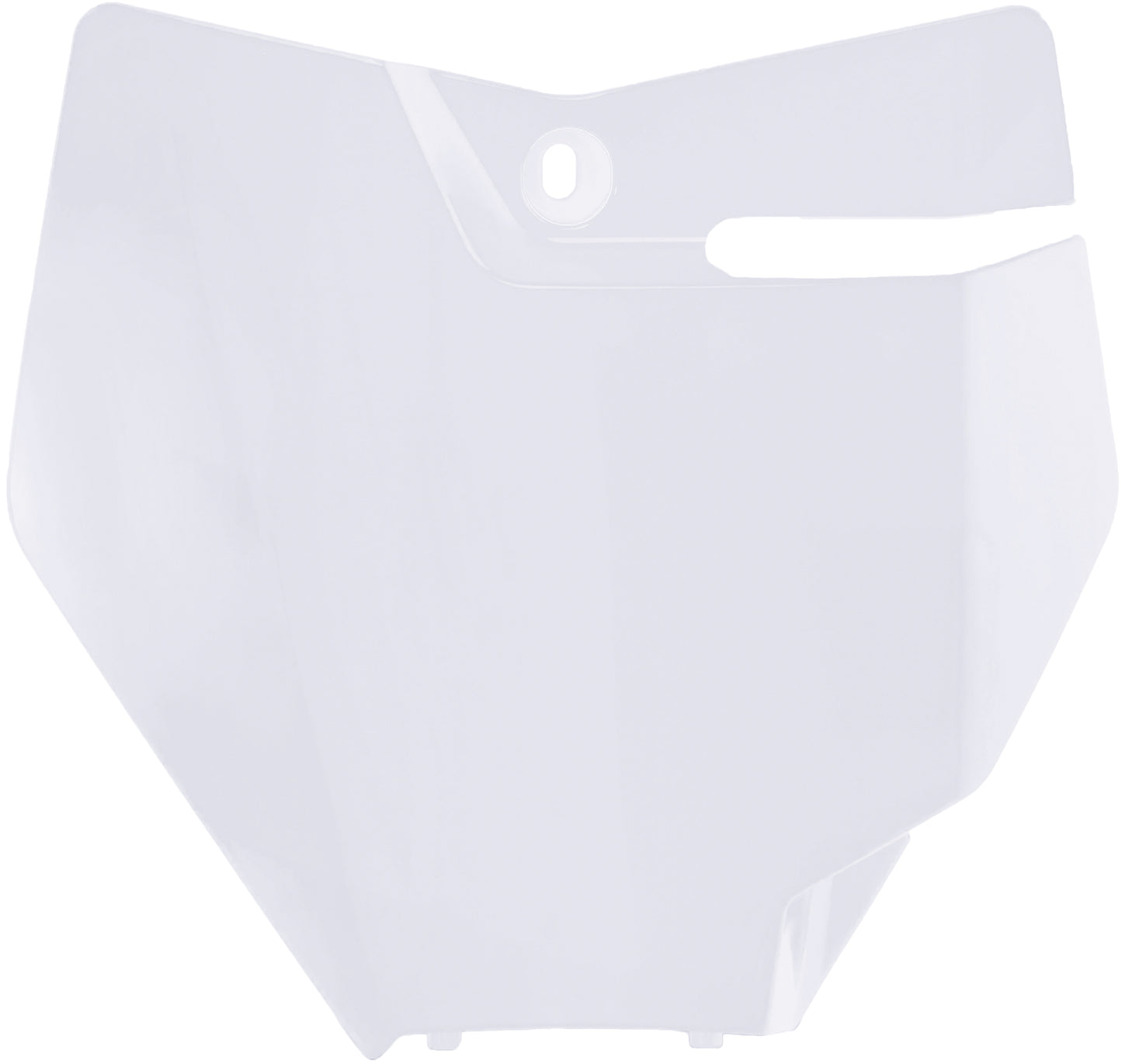 Acerbis Front Number Plate White • #26859-56811