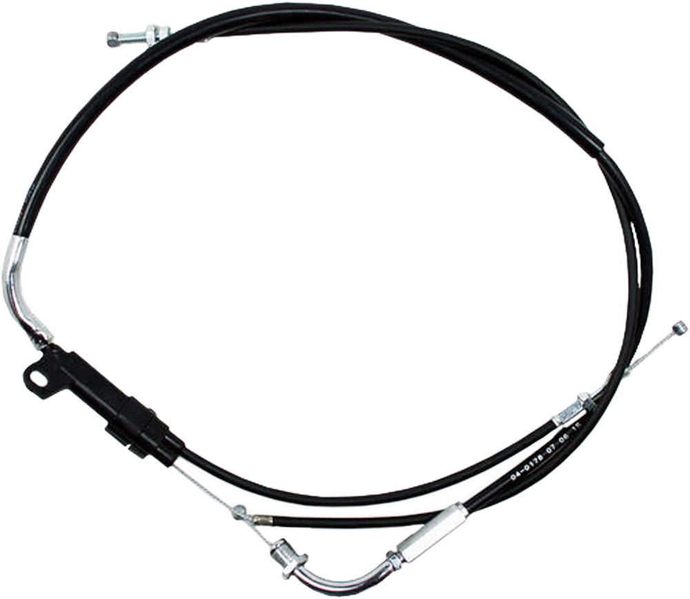 Motion Pro Black Vinyl Throttle Pull Cable • #70-4178