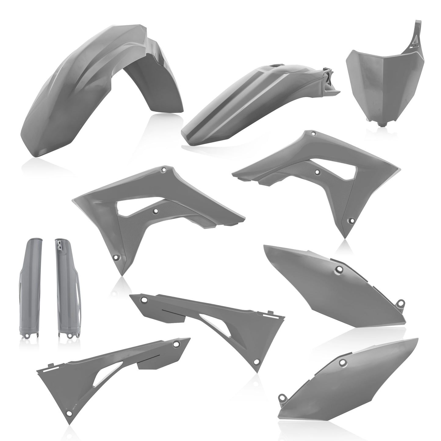 Acerbis Full Plastic Kit Grey • #27362-50011