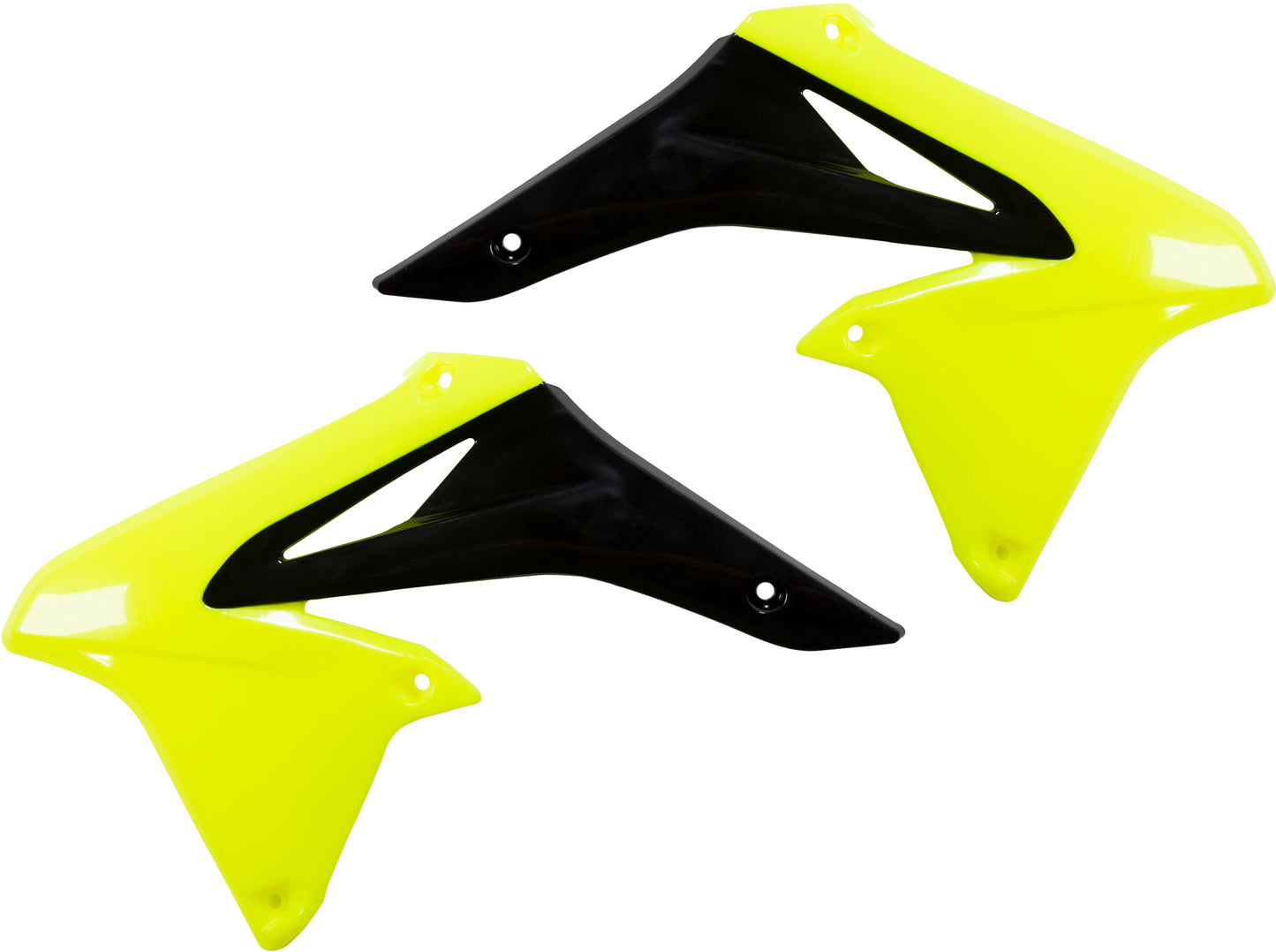 Acerbis Radiator Shrouds Fluorescent Yellow/Black