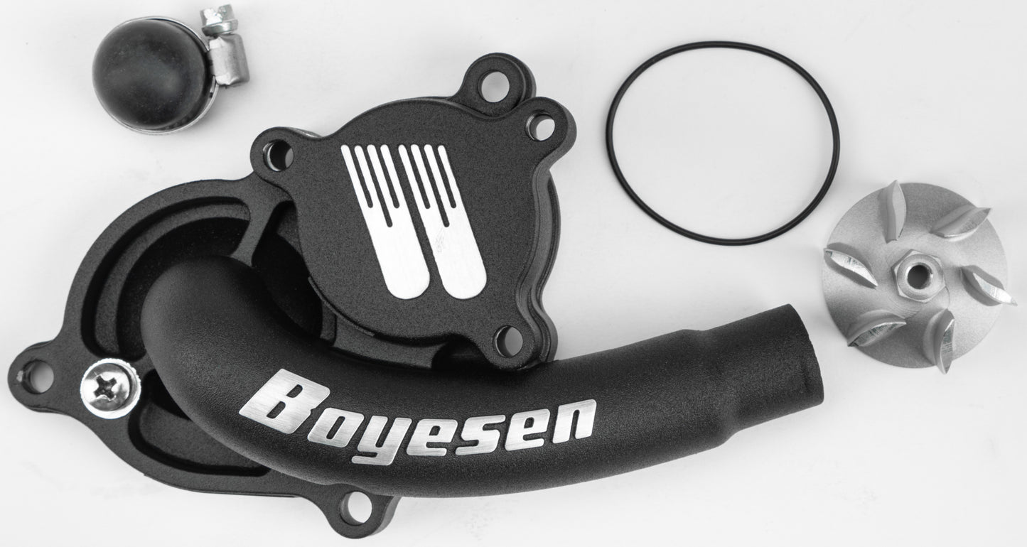 Boyesen Waterpump Cover & Impeller Kit Black • #59-8627B