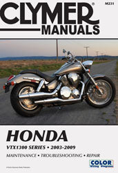 Clymer Repair Manual Hon Vtx1300