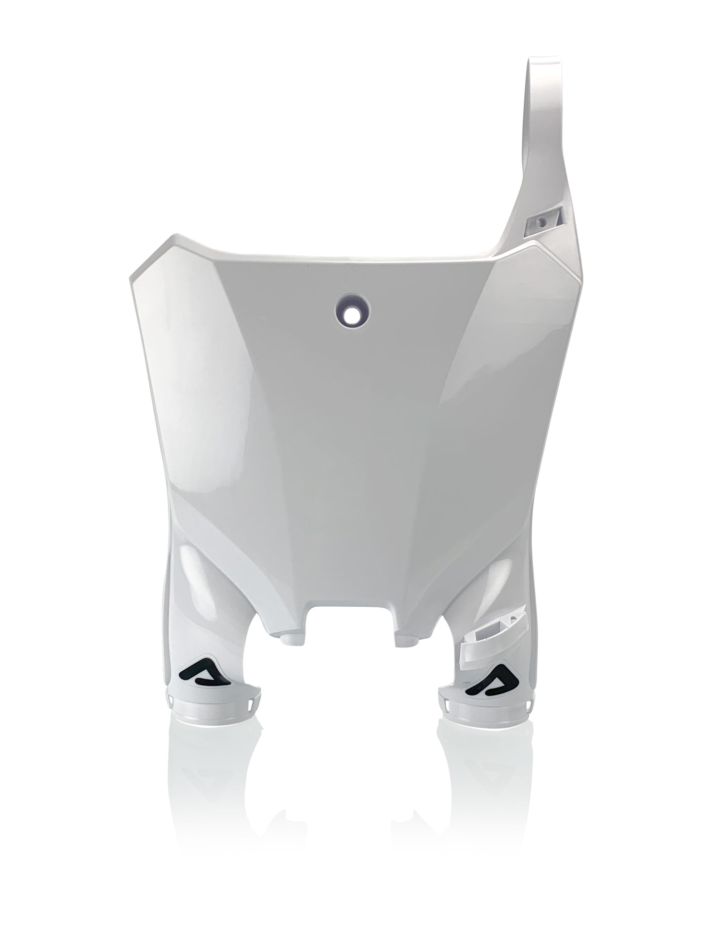 Acerbis Raptor Front Number Plate White Hon