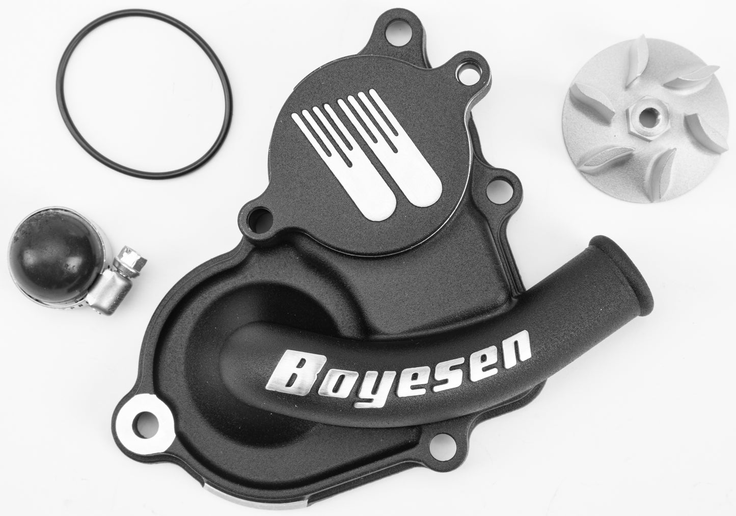 Boyesen Waterpump Cover & Impeller Kit Black • #59-8628B