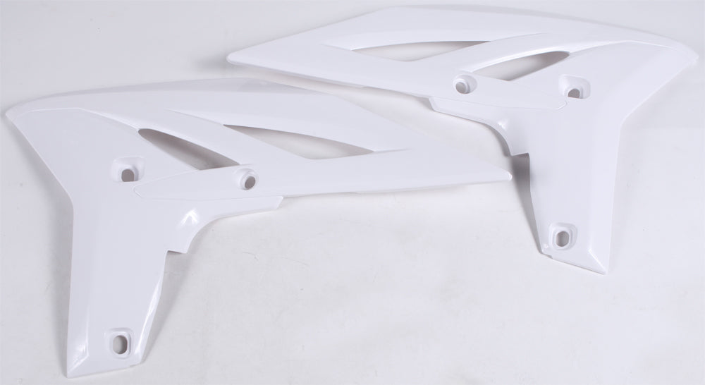 Acerbis Radiator Shrouds White • #21717-60002