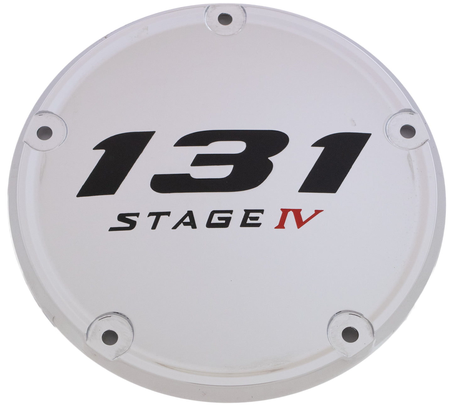 Custom Engraving 6 M8 Softail Derby Cover 131 Stage Iv Chrome