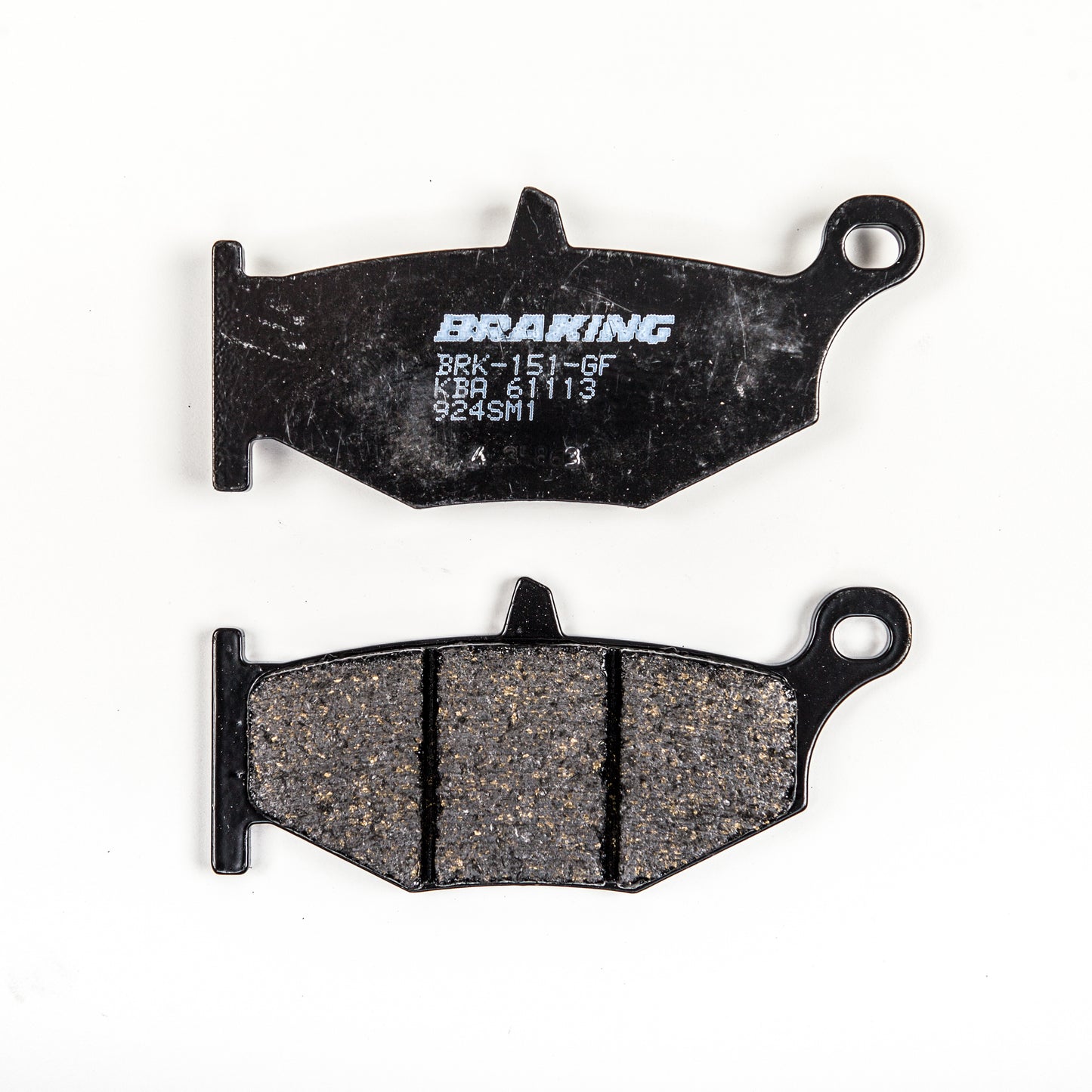 Braking Brake Pad Set Semi-Metallic • #31-924S