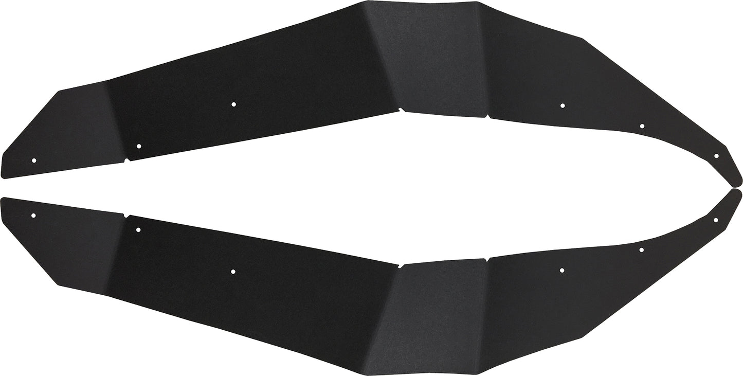 Spike Over Fenders Blk Set(4) Pol General