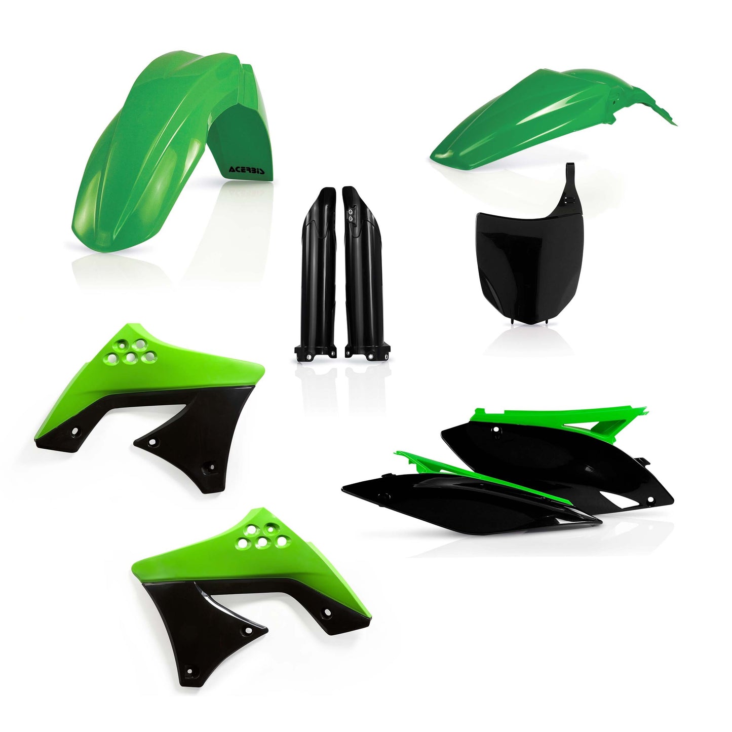 Acerbis Plastic Kit Green • #21980-50438