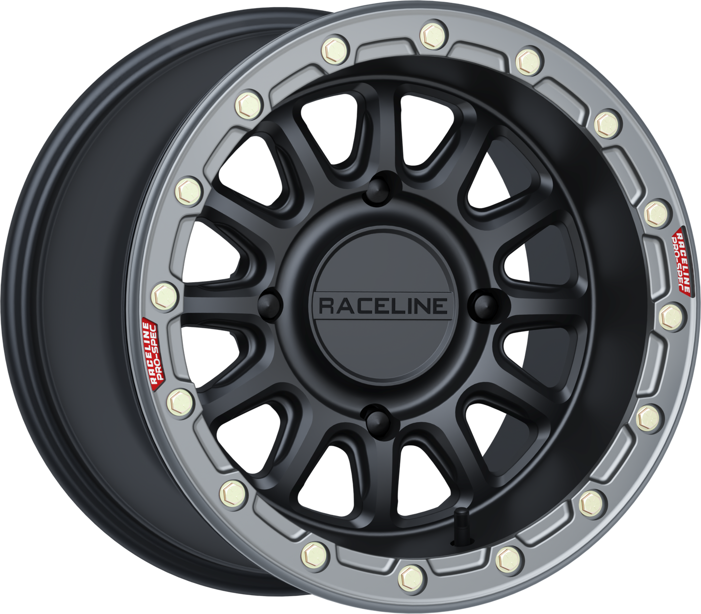 Raceline ALPHA WHEEL 4X156 BLK/GUNMETAL 15X10 (+10MM)
