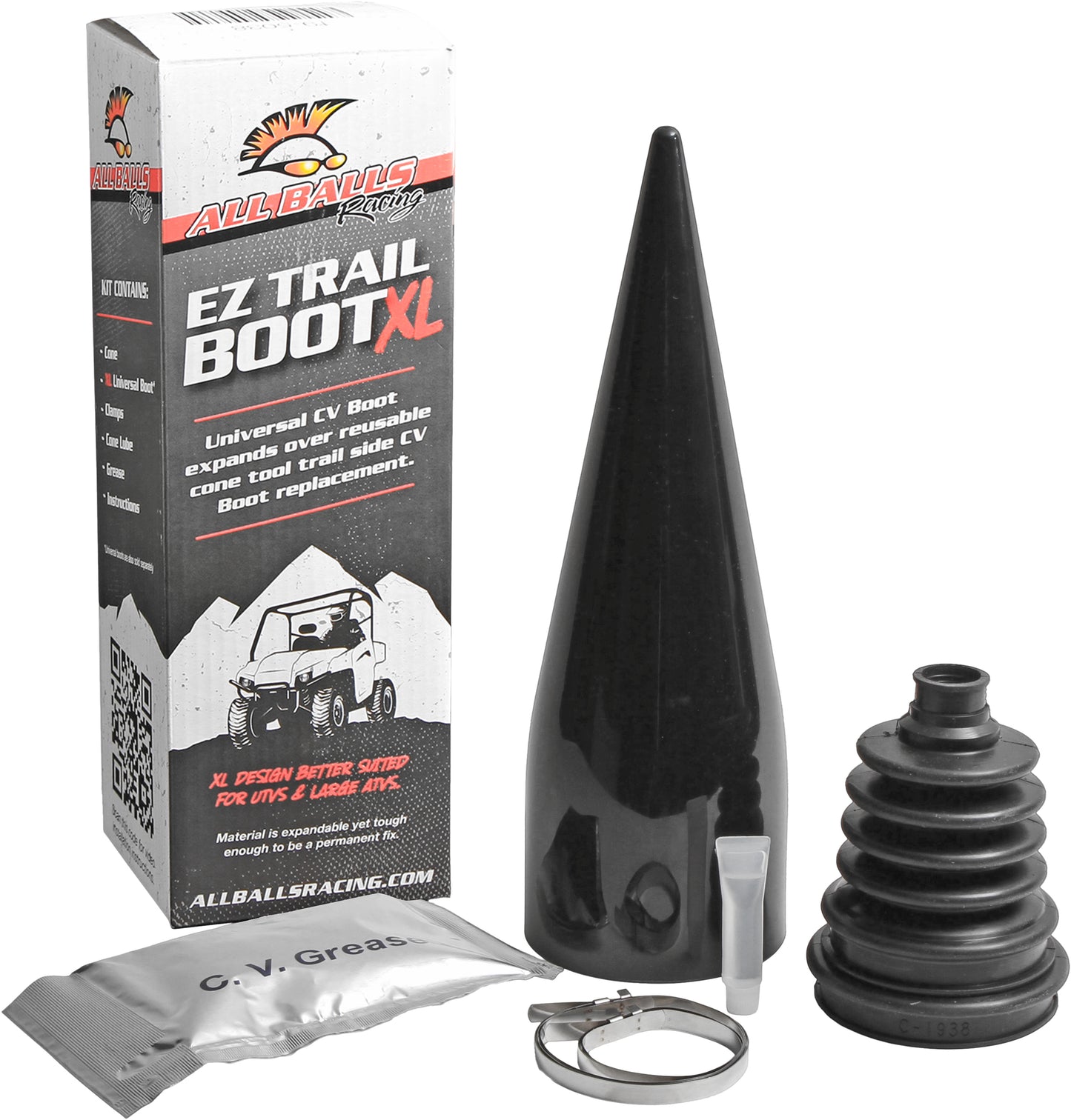 All Balls EZ Trail CV Boot XL Installation Kit