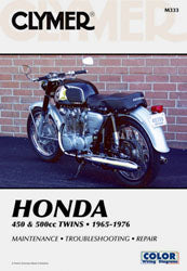 Clymer Repair Manual Hon Cb450/500T