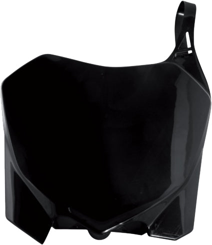 Acerbis Front Number Plate Black • #21418-50001