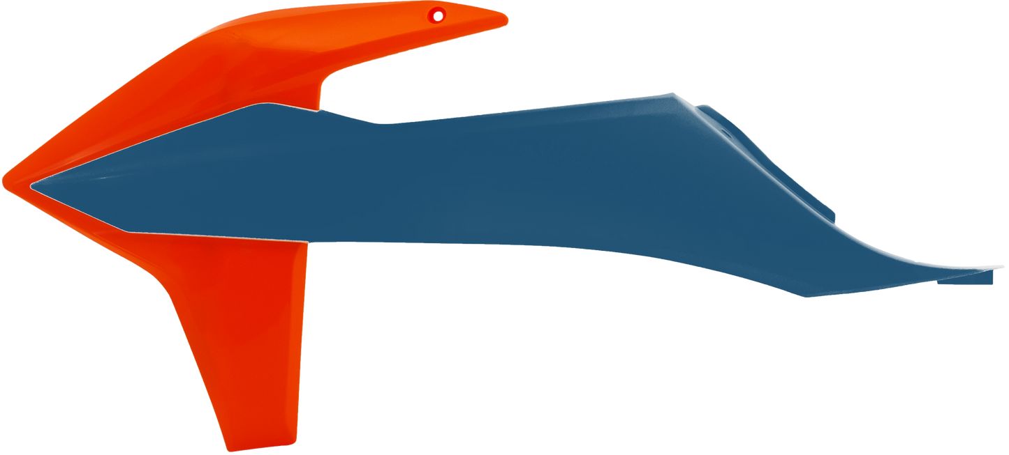 Acerbis Radiator Shrouds Ktm 16 Orange/Blue