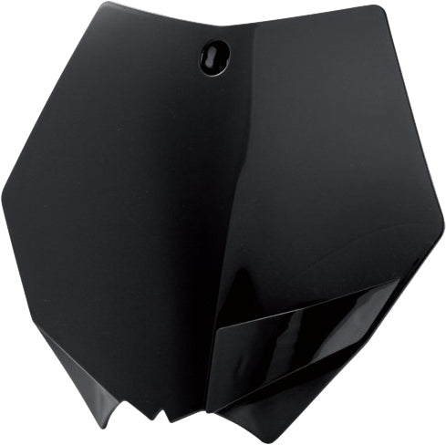 Acerbis Front Number Plate Black • #20820-20001
