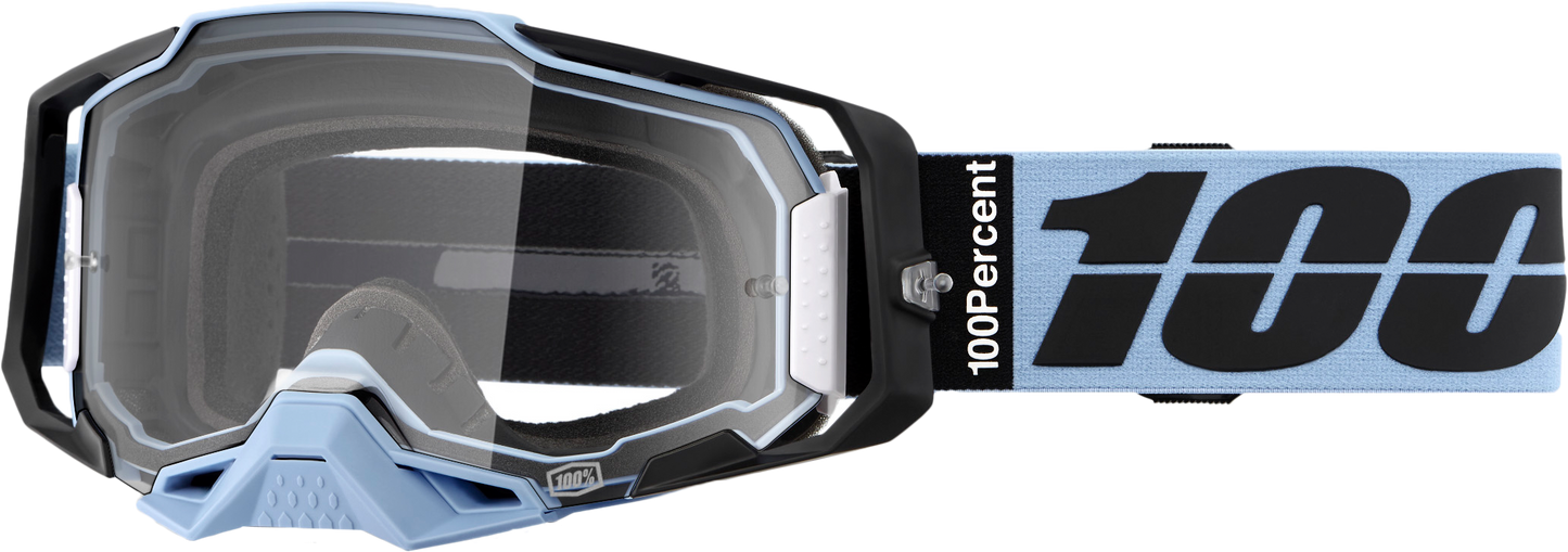 100-Percent Armega Goggle Petros Clear Lens