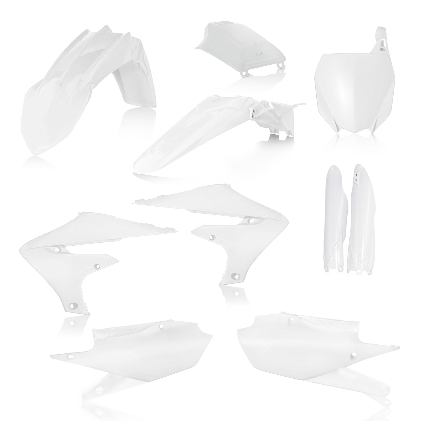 Acerbis Full Plastic Kit White • #27363-50002
