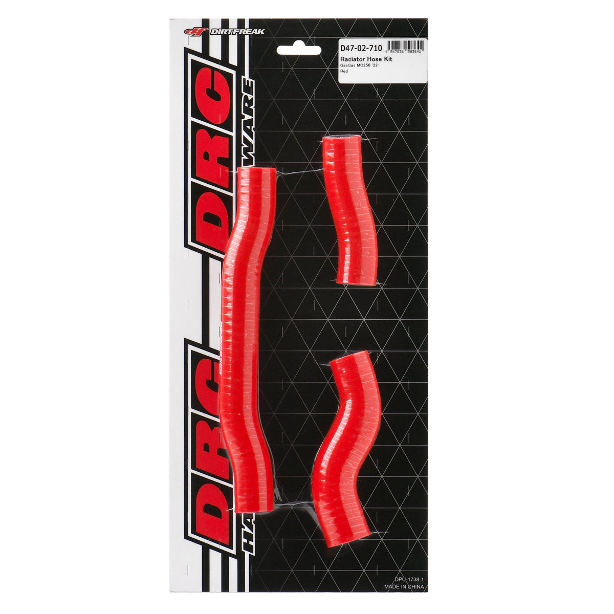 Drc Radiator Hose Kit Gasgas Red • #634-52710