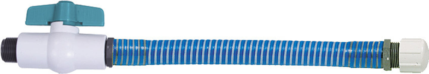 Fire Power Flow Control Valve W/Screw Cap Spiral Tech Hose