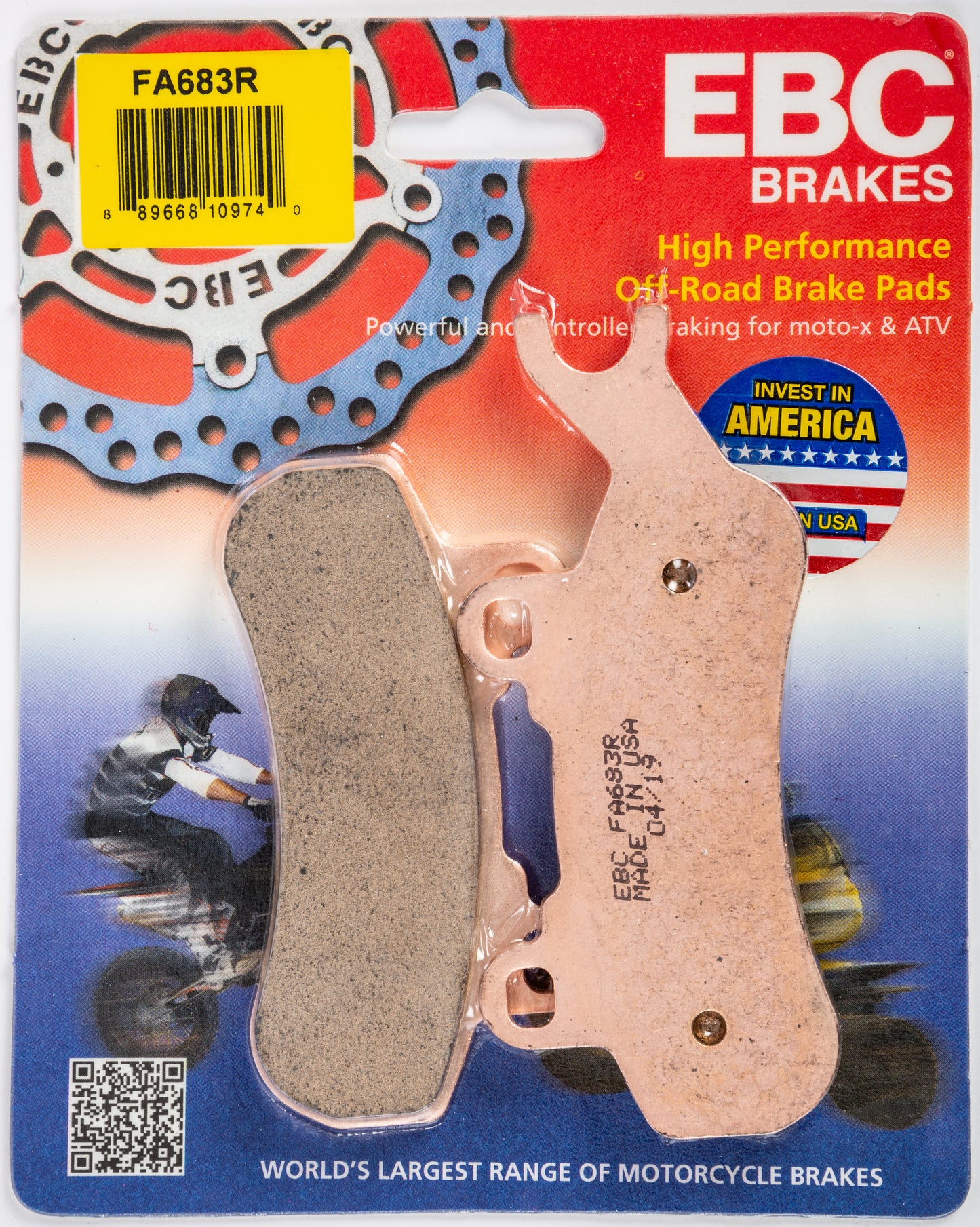 Ebc Brake Pads Fa683R Sintered R Series