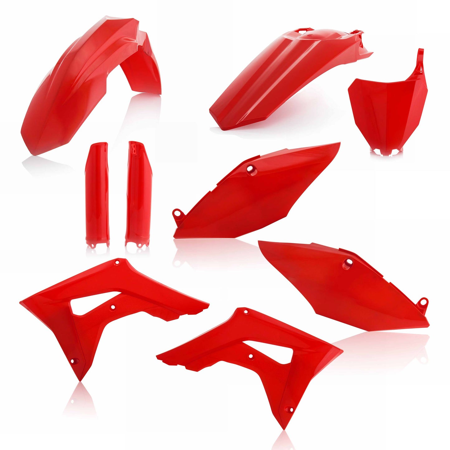 Acerbis Full Plastic Kit Red • #26307-00227