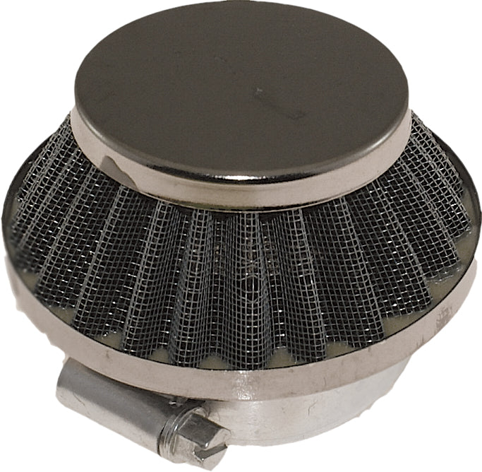 Mogo Parts Air Filter 42Mm 1.7" Wire Mesh Short Cone