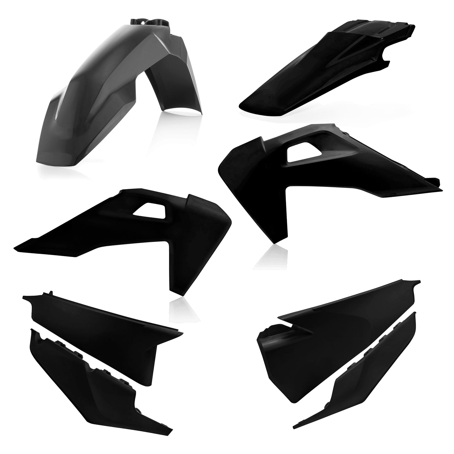 Acerbis Plastic Kit Black • #27915-50001
