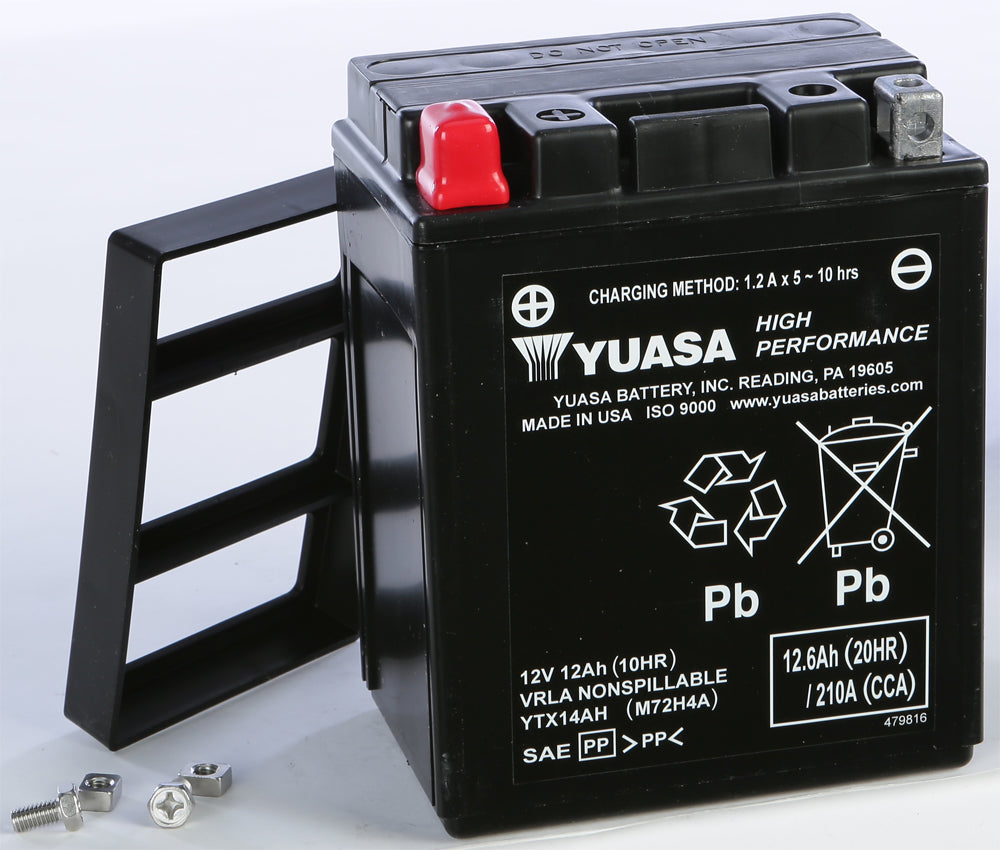 Yuasa Battery Ytx14Ah Sealed Factory Activated