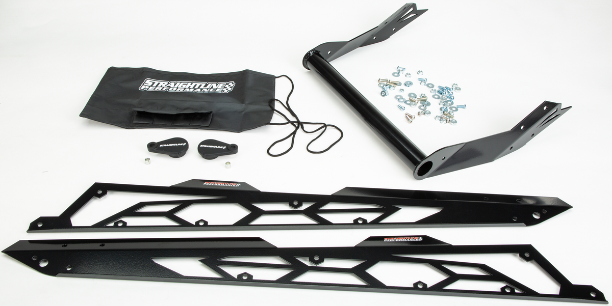 Straightline Hide 'N' Go Rear Bumper S-D 165" Black