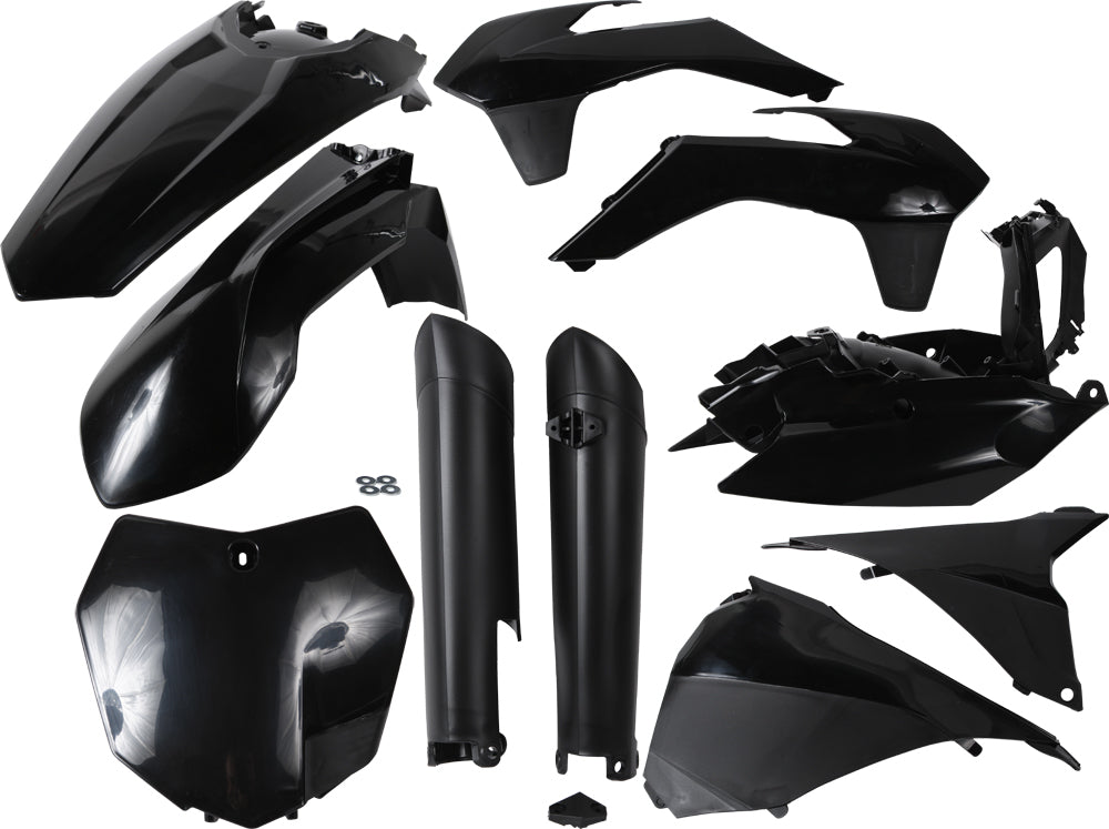 Acerbis Full Plastic Kit Black • #23143-30001