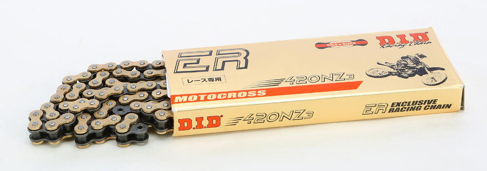 D.I.D Super 420Nz3G-132 Non O-Ring Chain Gold