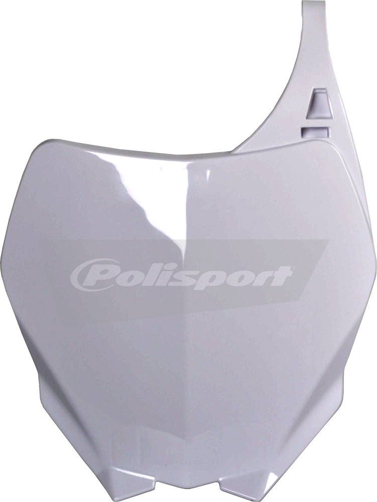 Polisport Number Plate White • #64-6550