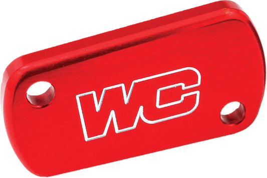 Works Rear Brake Cover (Red) • #66-21705