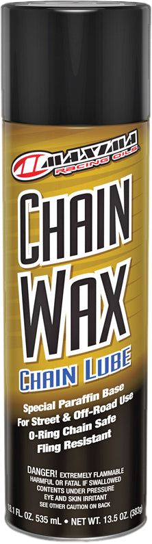 Maxima Chain Wax Spray - CHOOSE SIZE - 7.4FL OZ/18.1 FL OZ