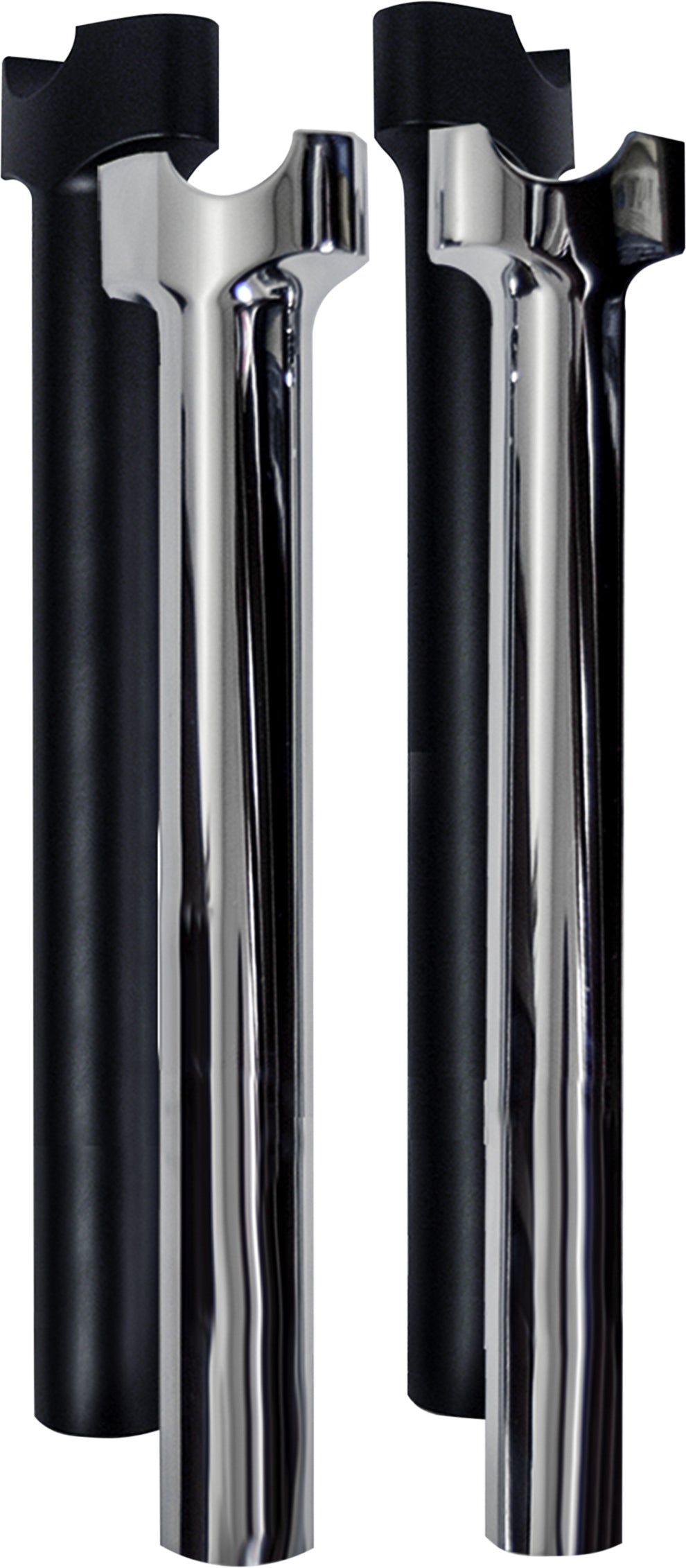 Wild 1 Chubby 12" Straight Risers Black