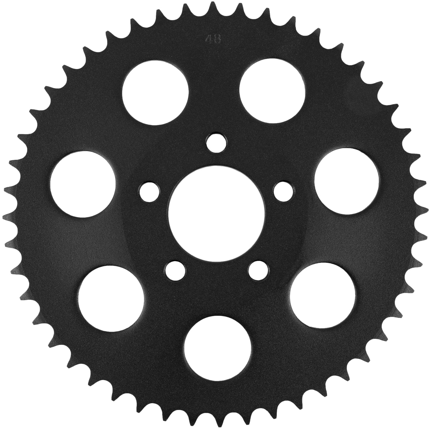 Harddrive Textured Black Rr Sprocket Dished 48T 00-13 Big Twin