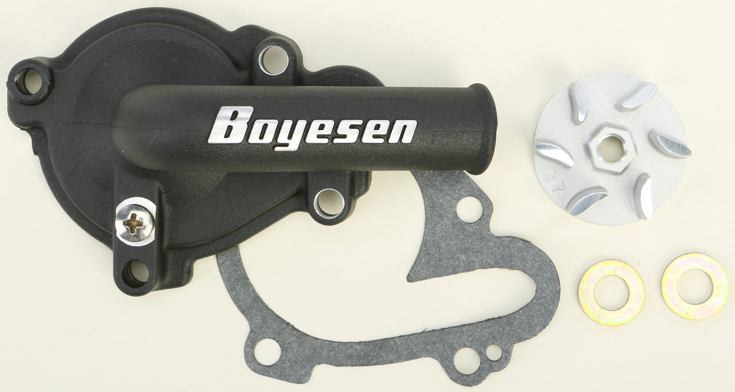 Boyesen Waterpump Cover & Impeller Kit Black • #59-8621B