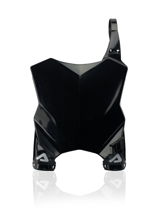 Acerbis Raptor Front Number Plate Black Kaw