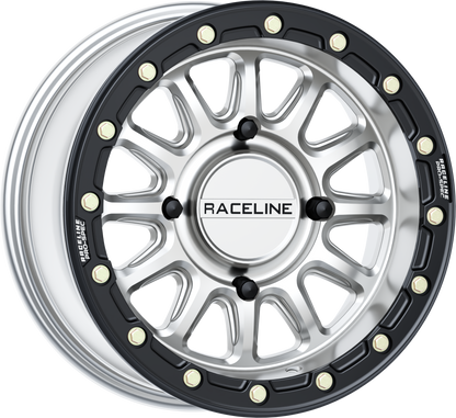 Raceline A14 Alpha Beadlock Silver/Black