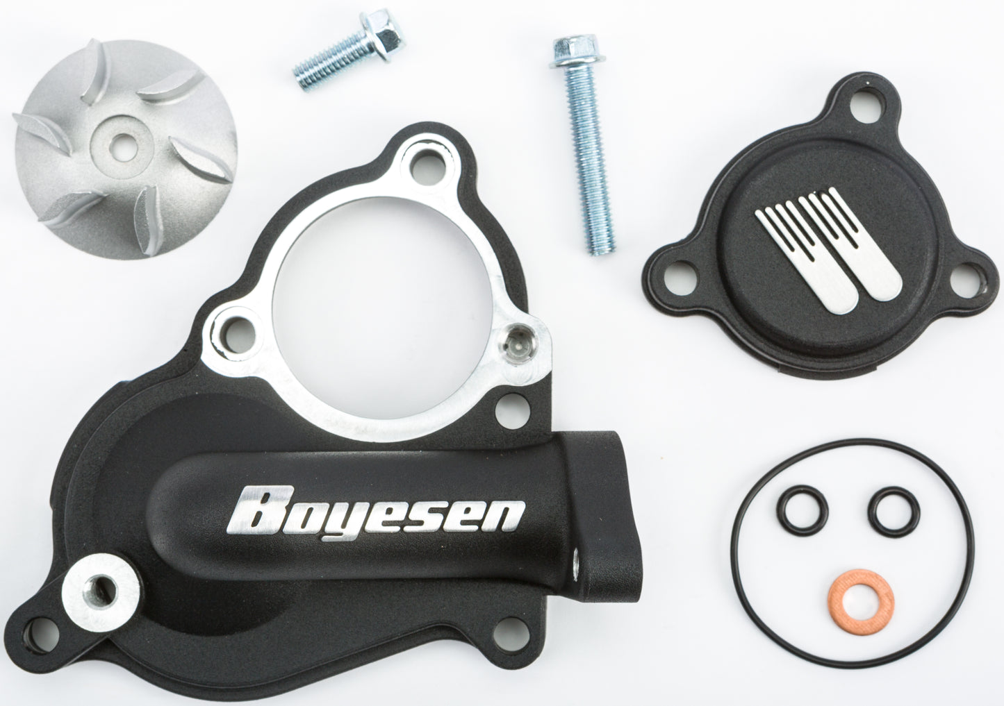 Boyesen Waterpump Cover & Impeller Kit Black • #59-8617AB