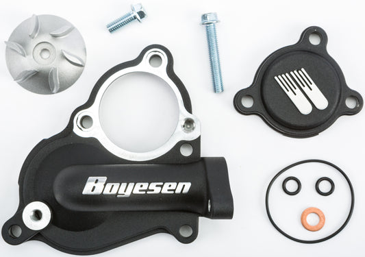 Boyesen Waterpump Cover & Impeller Kit Black • #59-8617AB
