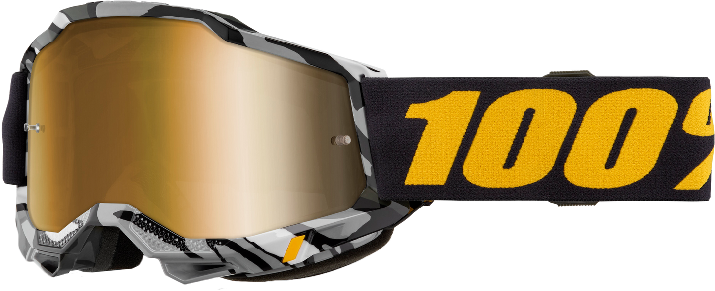 100-Percent Accuri 2 Goggle Ambush Mirror True Gold Lens