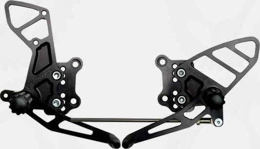 Vortex Rear Set Complete Blk Suz • #3-RS505K