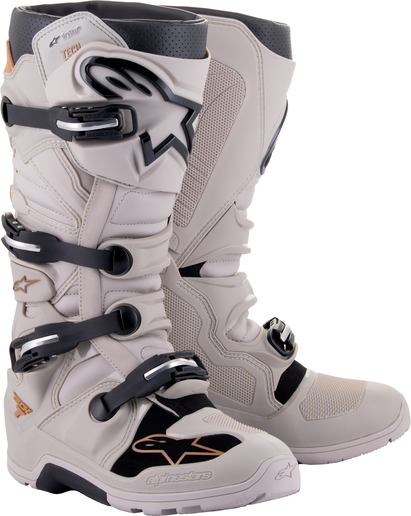 Alpinestars Tech 7 Enduro Drystar Boots Greysand Sz 14