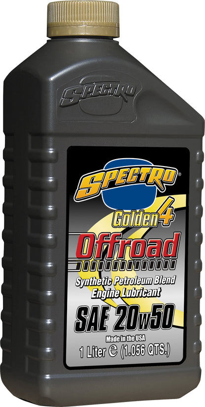 Spectro Golden Off-Road Semi-Syn 4T Oil