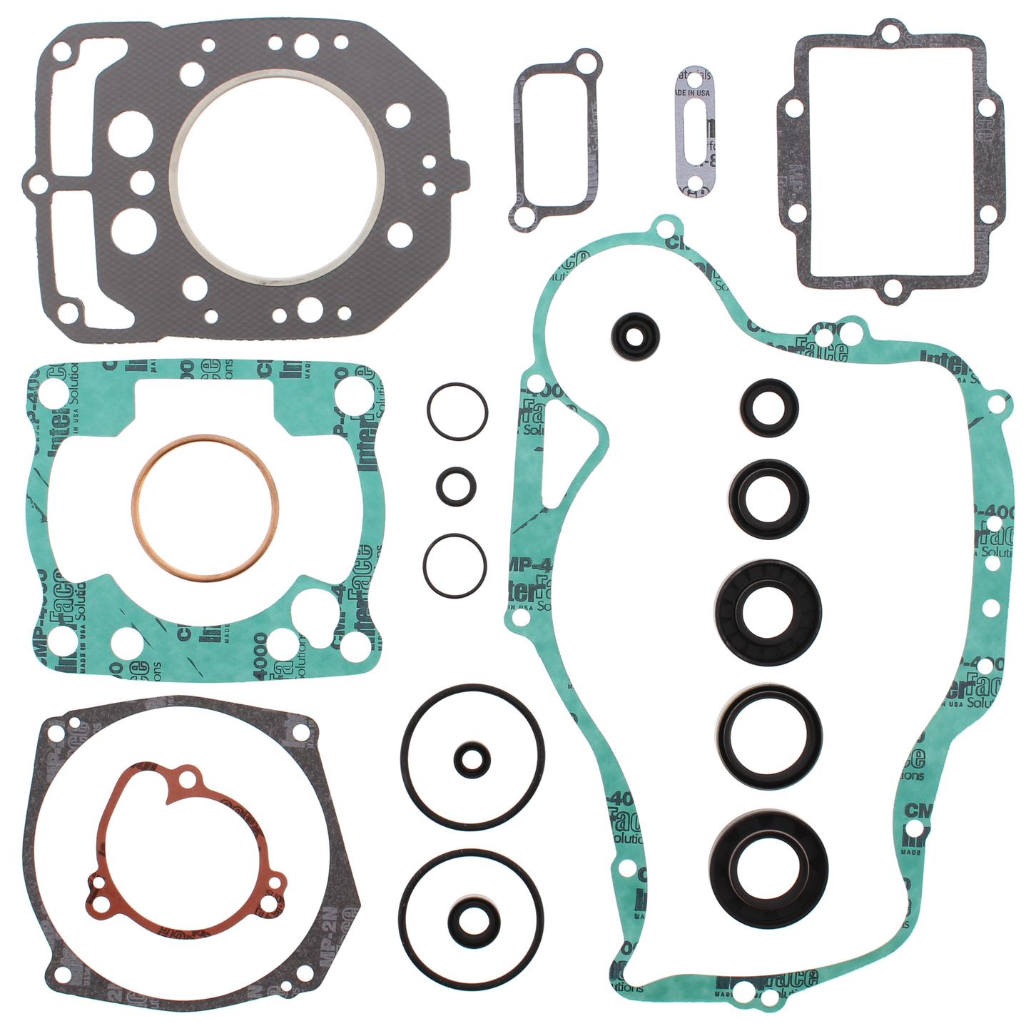 Vertex Complete Gasket Set With Oil Seals • #681-1452