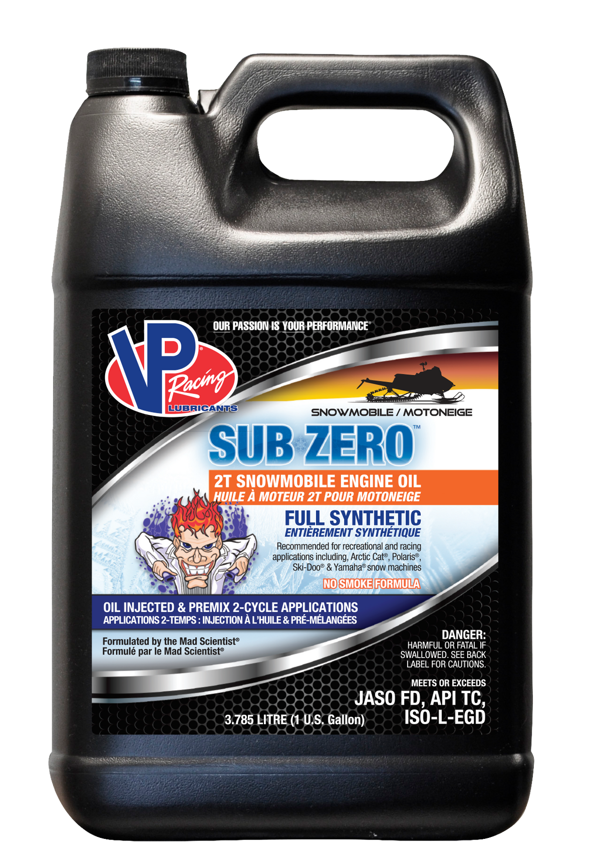 Vp Racing Sub-Zeros Syn 2T Snowmobile Oil